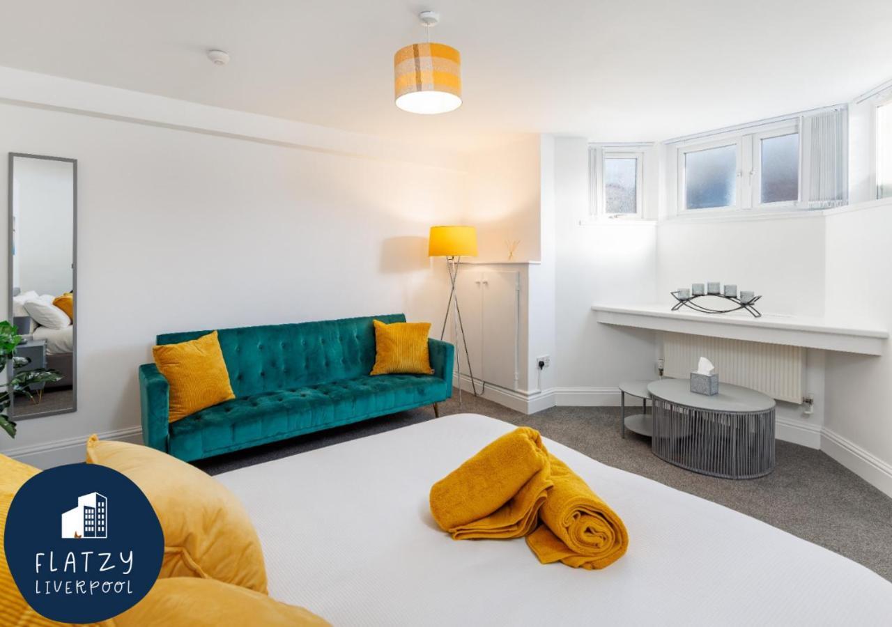 Flatzy - Modern Apartment Close To Football Stadiums Liverpool Luaran gambar