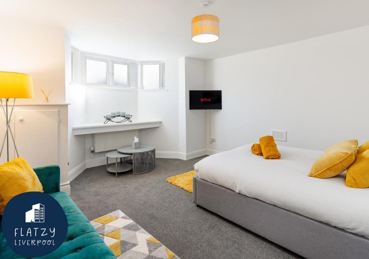 Flatzy - Modern Apartment Close To Football Stadiums Liverpool Luaran gambar